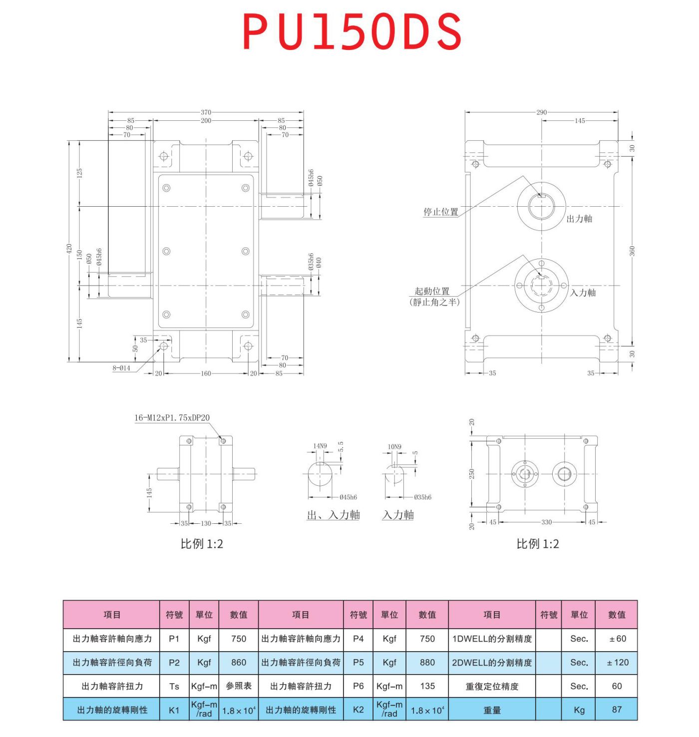 平行型PU凸轮分割器(图8)