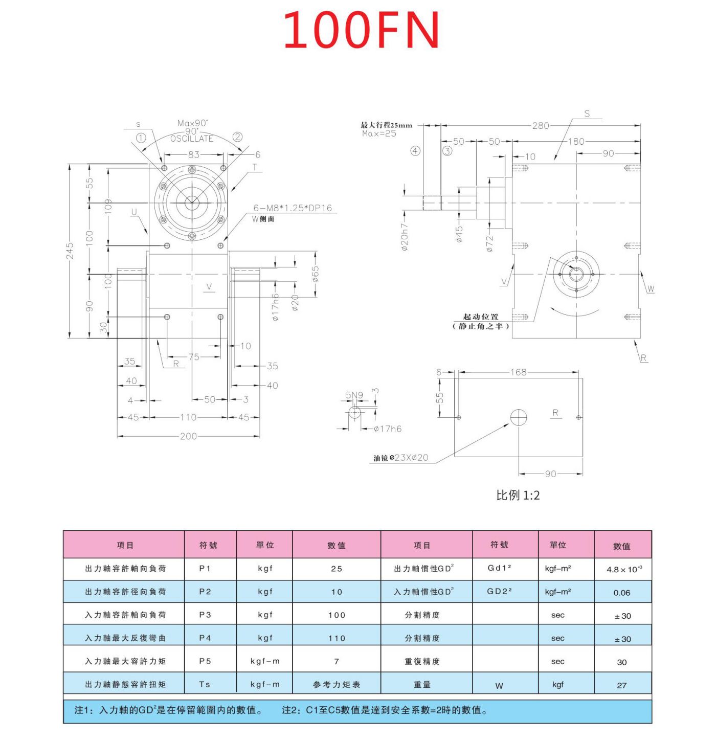 升降摇摆型DH凸轮分割器(图9)