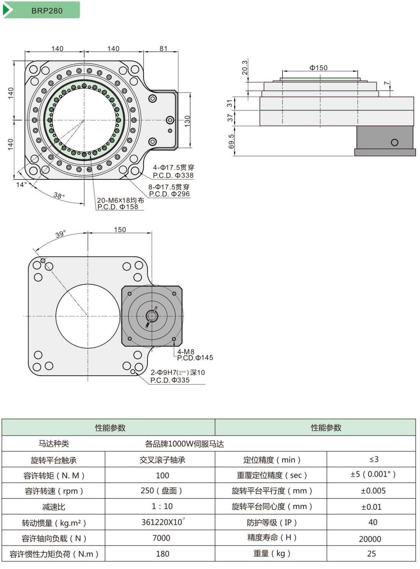 中空旋转平台(图8)