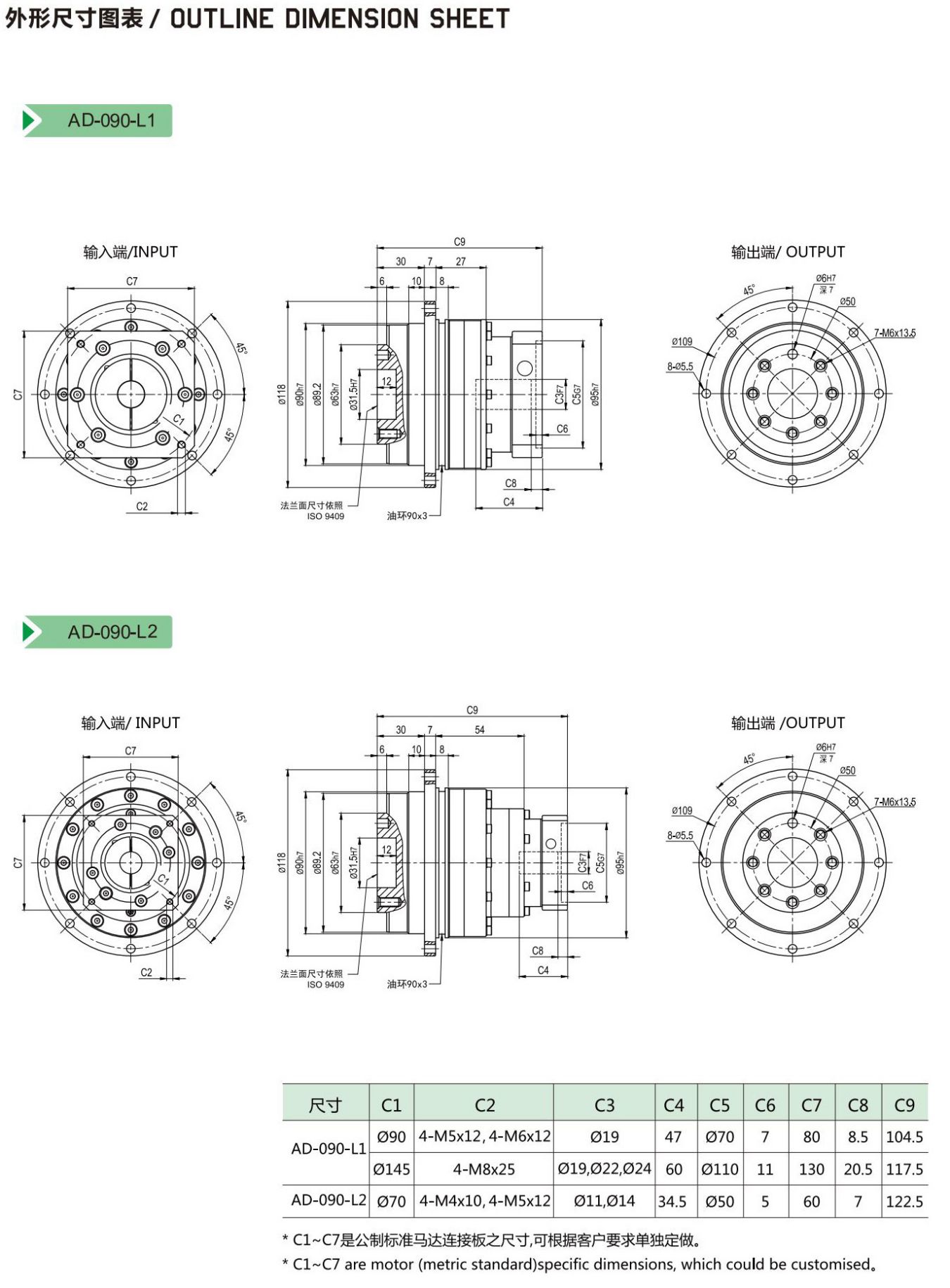 AD系列行星减速机(图5)